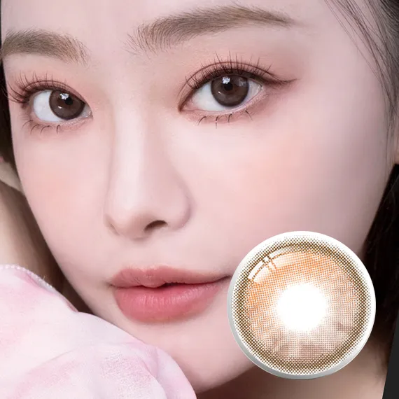 I-Sha Oriana Shade 棕色 彩色隱形眼鏡 (月拋/2片)