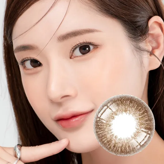 Lensrang Hibiscus Rich 棕色 美瞳隱眼 (月拋/2片)