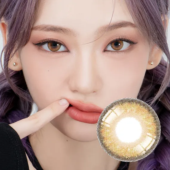 Lensrang Madeye 棕色 美瞳隱眼 (月拋/2片)