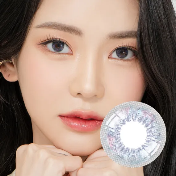 Lensrang Narcissus 藍色 灰色 美瞳隱眼 (月拋/2片)