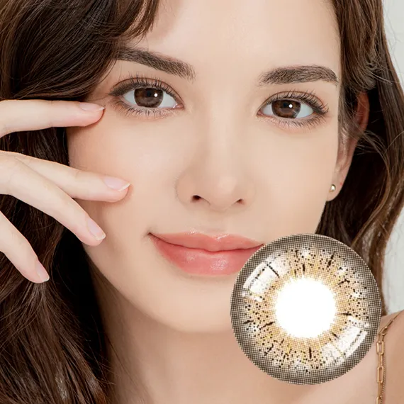 Lensrang Puella 棕色 美瞳隱眼 (月拋/2片)