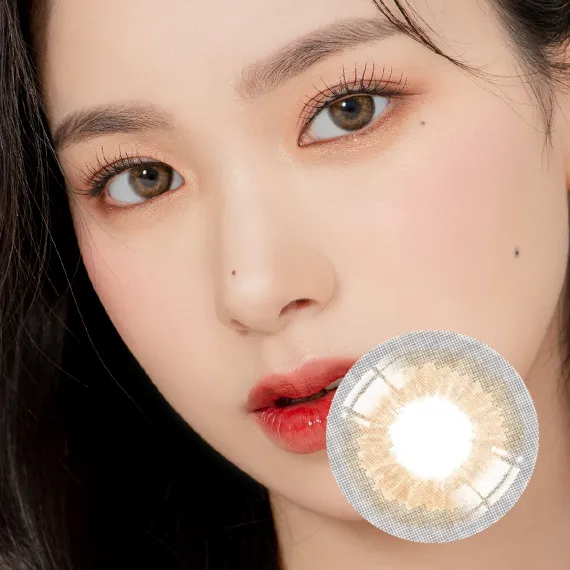 Lensrang Romantic 棕色 美瞳隱眼 (月拋/2片)