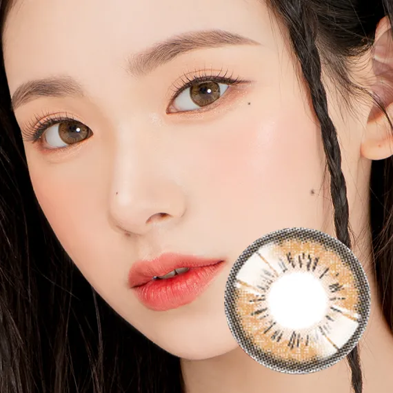 Lensrang Spell 棕色 美瞳隱眼 (月拋/2片)