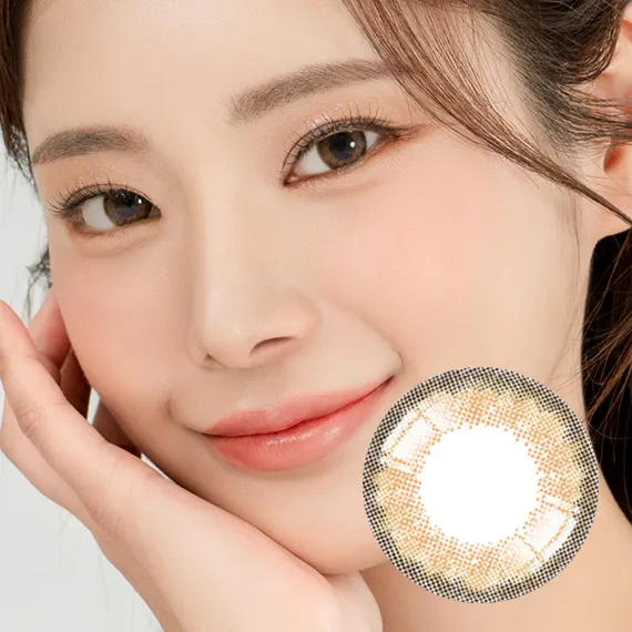 Lensrang Stunning 棕色 美瞳隱眼 (月拋/2片)