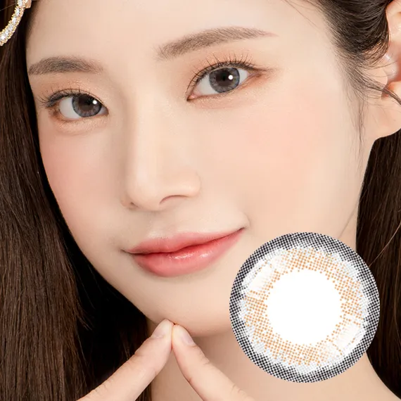 Lensrang Stunning 灰色 美瞳隱眼 (月拋/2片)