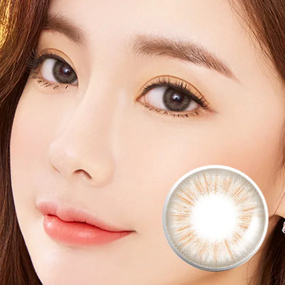 Lensme Almond Cream 棕色 美瞳隱眼 (月拋/2片)