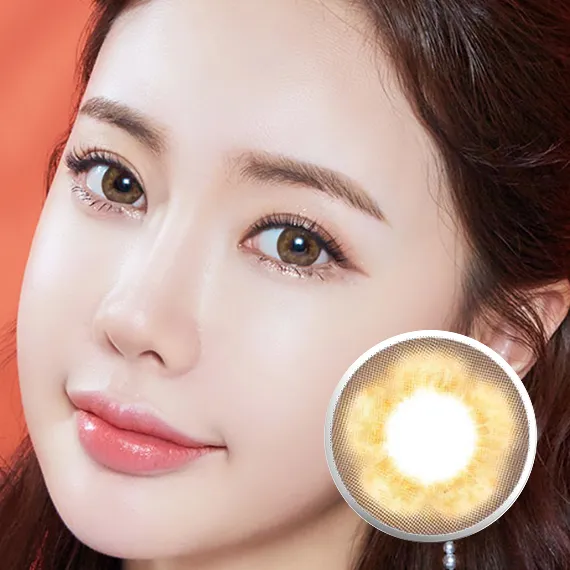 Lensme Cocktail Aloha Bloom 棕色 美瞳隱眼 (月拋/2片)