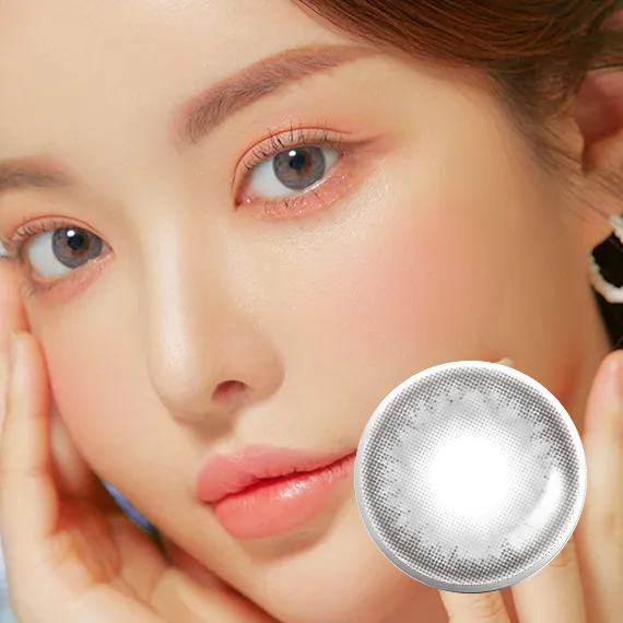 Lensme Cocktail Frappe 灰色 美瞳隱眼 (月拋/2片)