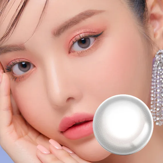 Lensme Lilmoon Skin 灰色 美瞳隱眼 (月拋/2片)