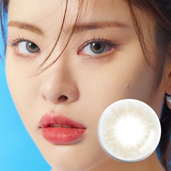 Lensme Make Look Light 灰色 美瞳隱眼 (月拋/2片)