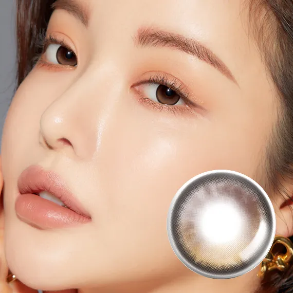 Lensme Qloring 黑色 美瞳隱眼 (月拋/2片)