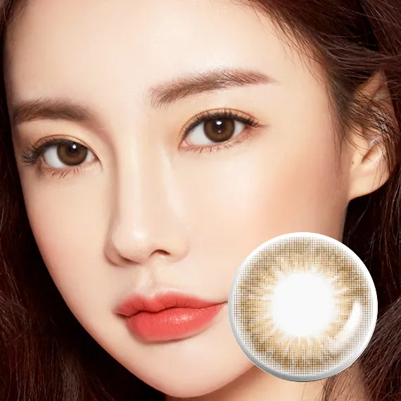 Lensme Style Homme 棕色 美瞳隱眼 (月拋/2片)