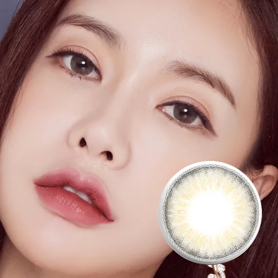 Lensme Velvet Pop 灰色 美瞳隱眼 (月拋/2片)