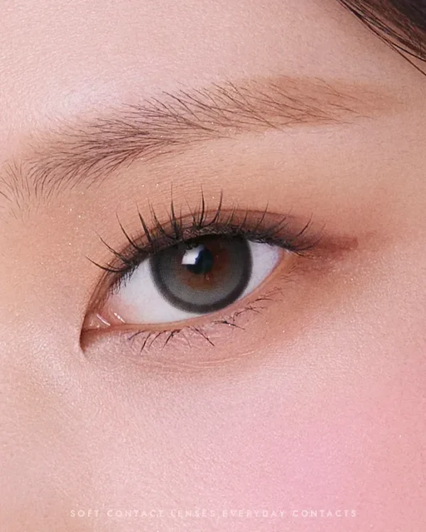 OLENS-Big-Glowy-Gray-13.6mm-大直徑放大效果與月牙高光細節展示