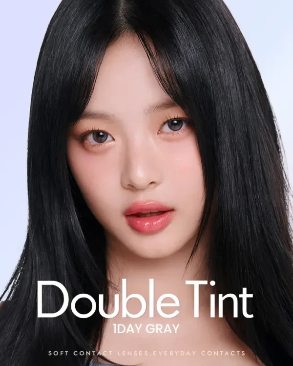 OLENS-Double-Tint-Gray-日拋20片裝-PUSCON材質高透氧保濕規格