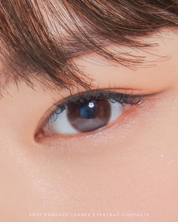 OLENS-巧克力色美瞳-提亮眼神清澈度-適合學生與上班族日常佩戴