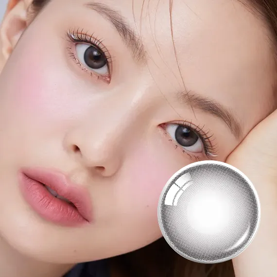 OLENS-Mood-Night-Gray-月拋-冷灰藍色調實戴效果