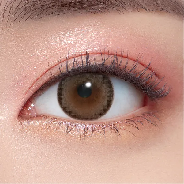 OLENS-Mood-Night-Gray-13.3mm鎖邊放大效果-混血感灰色隱眼