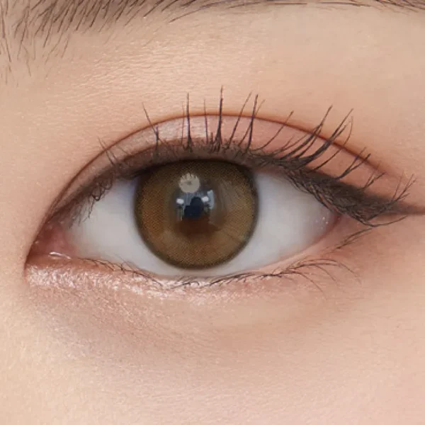 OLENS-Real-Ring-1Day-12.5mm極小直徑-自然顯色棕色隱眼