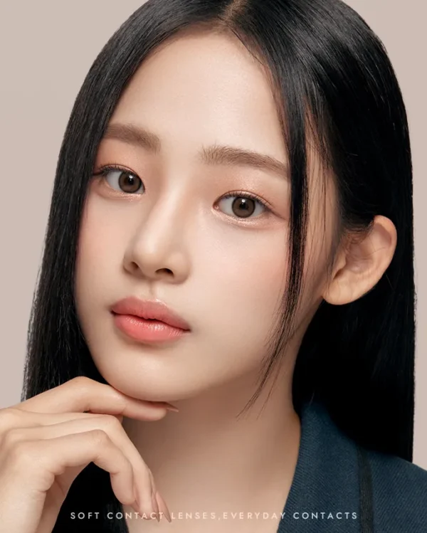 OLENS-棕色隱眼推薦-Real-Ring-Brown-偽素顏必備天生淺瞳效果