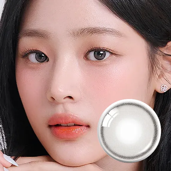 OLENS-Real-Ring-Gray-日拋-NewJeans-Haerin-同款貓系眼神效果