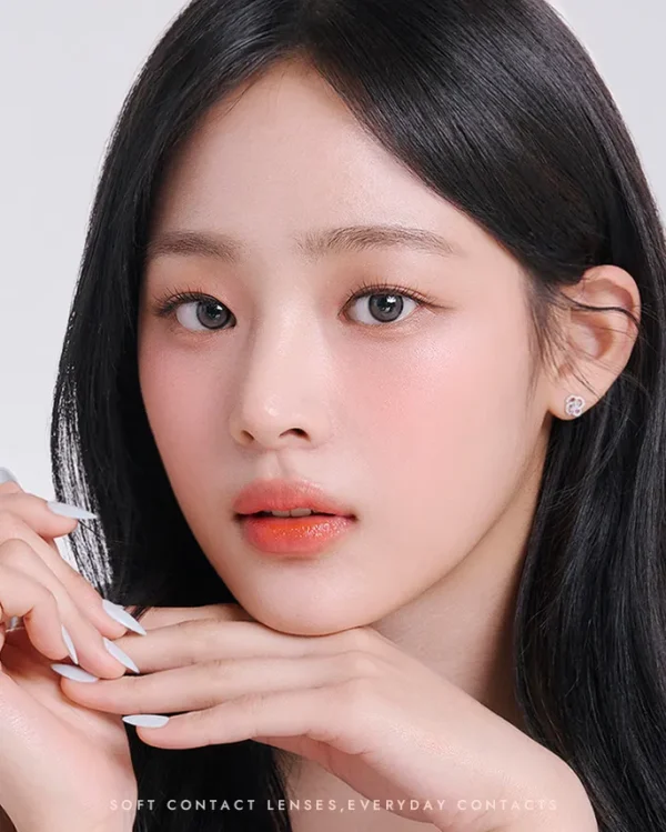 OLENS-灰色月拋推薦-Real-Ring-Gray-顯白顯氣色小直徑美瞳實拍