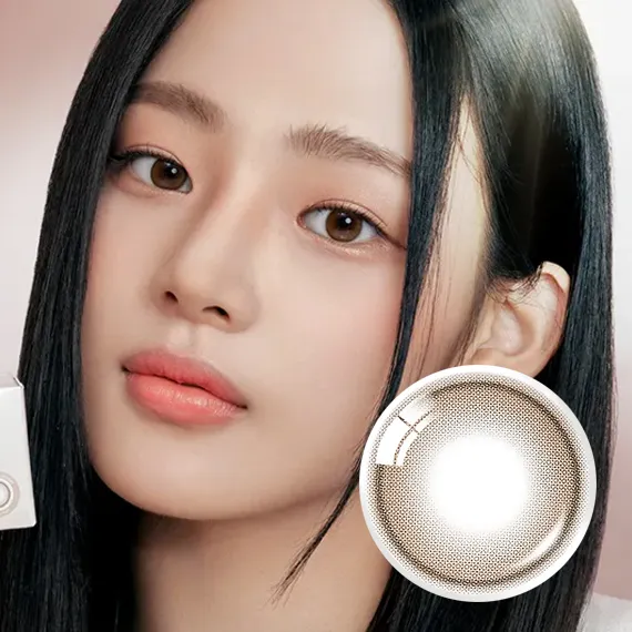 OLENS-Shine-Touch-Choco-日拋-NewJeans-Minji-同款牛奶可可眼神