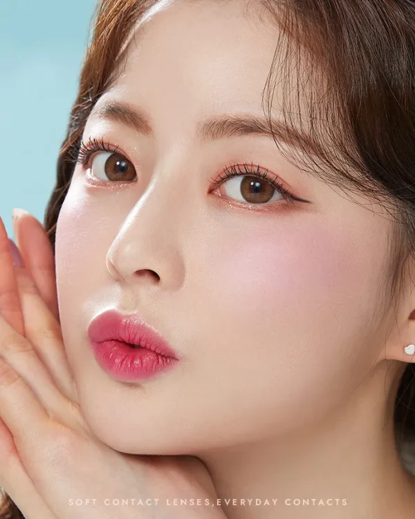 OLENS-大眼隱眼推薦-Tika-3Con-Brown-無辜泰迪熊感美瞳效果