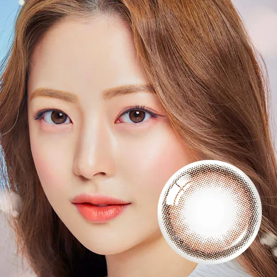 Olens Vivi Ring Choco 13.0mm 自然小鹿眼實戴效果