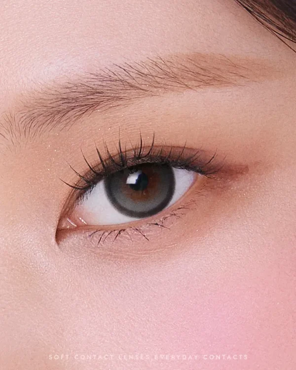 Olens Big Glowy Gray 13.6mm 著色直徑與月牙高光設計細節圖