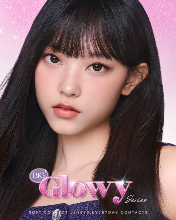 OLENS-Big-Glowy-Mocha-摩卡棕美瞳-適合韓系甜美妝容與日常通勤穿搭