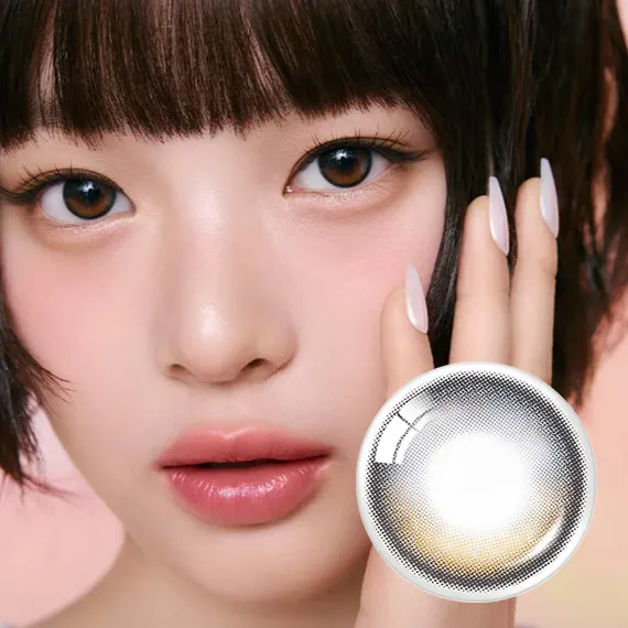 OLENS-Glowy-Black-經典黑色日拋-NewJeans成員同款清冷感眼神