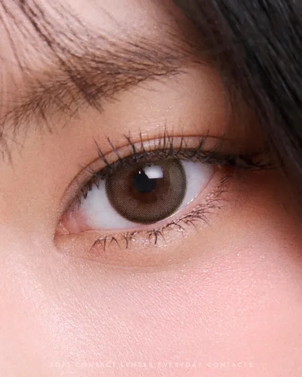 OLENS-Mood-Night-Mood-Brown-實戴對比-深棕鎖邊呈現立體水靈眼神