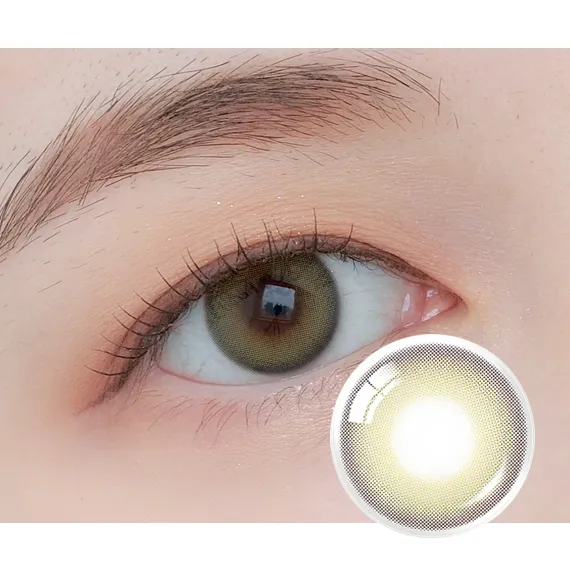 OLENS-Ending-Olive-橄欖綠色日拋隱形眼鏡-NewJeans-Danielle-同款實戴