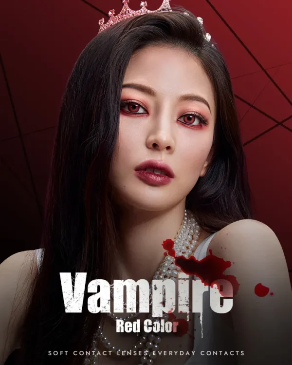 OLENS-Vampire-Red-13.5mm-黑色鎖邊設計-打造動漫角色寫輪眼與惡魔眼神