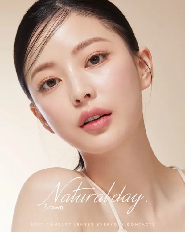 OLENS-Natural-1Day-Brown-自然棕色日拋-產品包裝圖-20片大容量裝