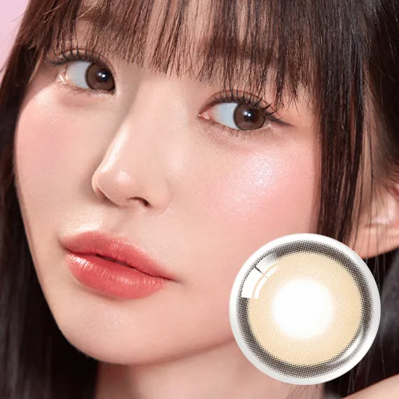 Olens Realish 1Day Brown 棕色美瞳 (日拋 自然放大實戴效果