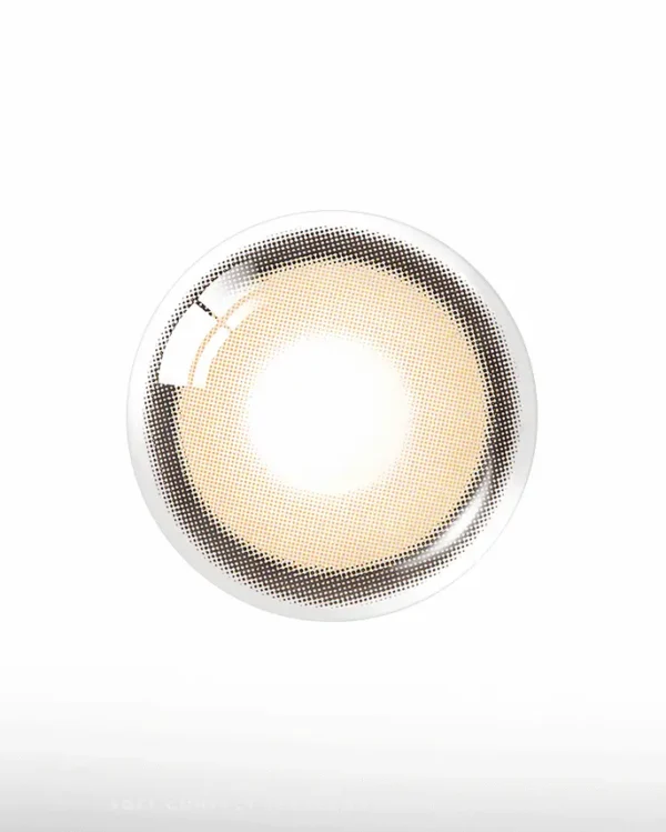 Olens Realish 1Day Brown 棕色隱形眼鏡包裝與鏡片