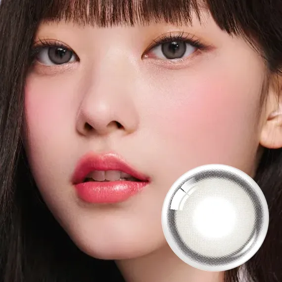 Olens Realish 1Day Gray 灰色美瞳 (日拋 自然放大實戴效果