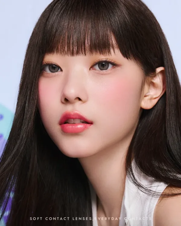 Olens Realish 1Day Gray 灰色美瞳日拋 花紋細節