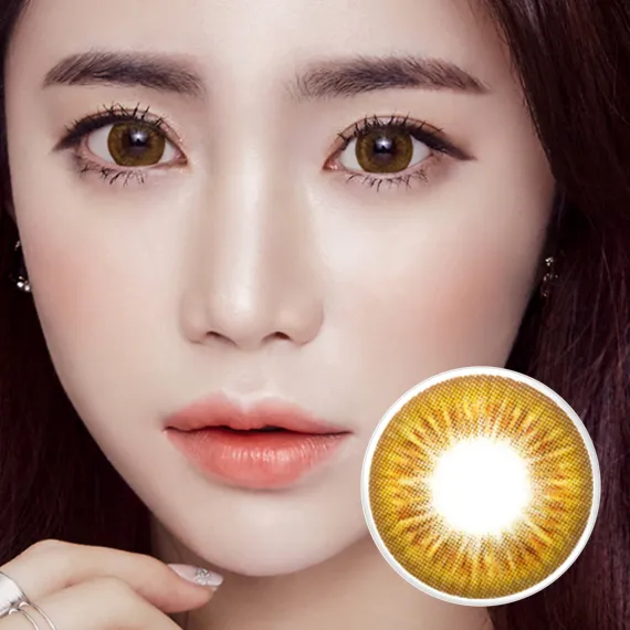 Lensme Mega Look M3 棕色 美瞳隱眼 (月拋/2片)