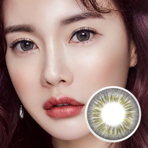 Lensme Mega Look M3 灰色 美瞳隱眼 (月拋/2片)