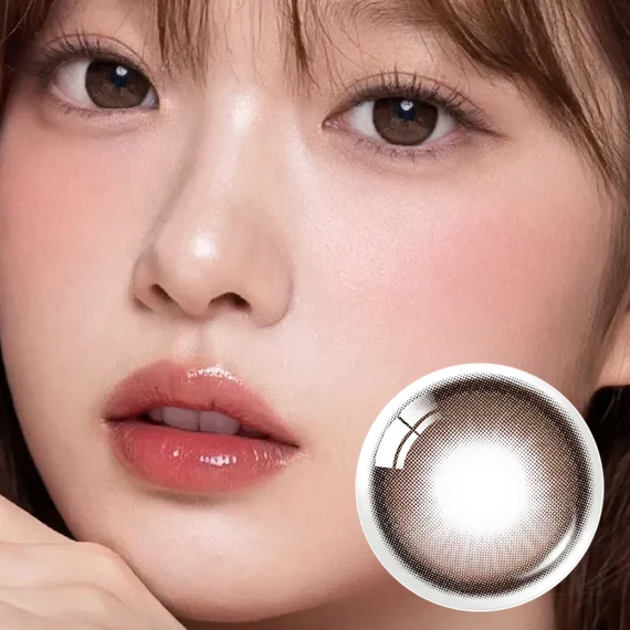OLENS Rain Mocha 1Day 摩卡雨露 巧克力棕色日拋隱形眼鏡 (10片裝) 13.5mm - 打造溫柔無辜的浪漫雙眸